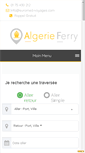 Mobile Screenshot of algerie-ferry.com